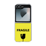 クリアケース［ FRAGILE - Yellow ］