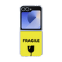 クリアケース［ FRAGILE - Yellow ］
