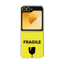 クリアケース［ FRAGILE - Yellow ］