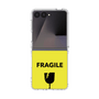 クリアケース［ FRAGILE - Yellow ］