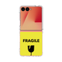 クリアケース［ FRAGILE - Yellow ］