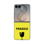 クリアケース［ FRAGILE - Yellow ］