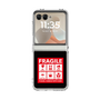 クリアケース［ FRAGILE Sticker - Black ］