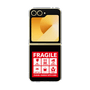 クリアケース［ FRAGILE Sticker - Black ］