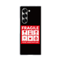 クリアケース［ FRAGILE Sticker - Black ］