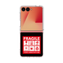 クリアケース［ FRAGILE Sticker - Black ］
