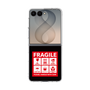 クリアケース［ FRAGILE Sticker - Black ］