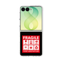 クリアケース［ FRAGILE Sticker - Black ］