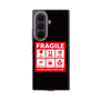 クリアケース［ FRAGILE Sticker - Black ］