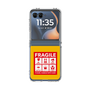 クリアケース［ FRAGILE Sticker - Yellow ］
