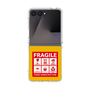 クリアケース［ FRAGILE Sticker - Yellow ］