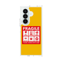 クリアケース［ FRAGILE Sticker - Yellow ］