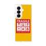 クリアケース［ FRAGILE Sticker - Yellow ］
