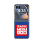 クリアケース［ FRAGILE Sticker - Blue ］