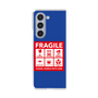 クリアケース［ FRAGILE Sticker - Blue ］