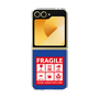 クリアケース［ FRAGILE Sticker - Blue ］