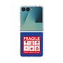 クリアケース［ FRAGILE Sticker - Blue ］