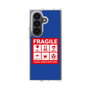 クリアケース［ FRAGILE Sticker - Blue ］