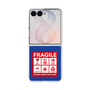 クリアケース［ FRAGILE Sticker - Blue ］