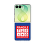 クリアケース［ FRAGILE Sticker - Blue ］
