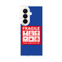 クリアケース［ FRAGILE Sticker - Blue ］