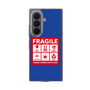 クリアケース［ FRAGILE Sticker - Blue ］