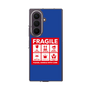 クリアケース［ FRAGILE Sticker - Blue ］