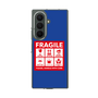 クリアケース［ FRAGILE Sticker - Blue ］