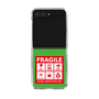 クリアケース［ FRAGILE Sticker - Green ］