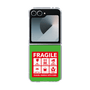 クリアケース［ FRAGILE Sticker - Green ］