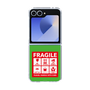 クリアケース［ FRAGILE Sticker - Green ］