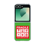 クリアケース［ FRAGILE Sticker - Green ］