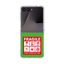 クリアケース［ FRAGILE Sticker - Green ］