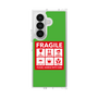 クリアケース［ FRAGILE Sticker - Green ］