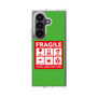 クリアケース［ FRAGILE Sticker - Green ］
