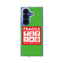 クリアケース［ FRAGILE Sticker - Green ］