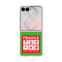 クリアケース［ FRAGILE Sticker - Green ］