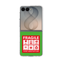 クリアケース［ FRAGILE Sticker - Green ］