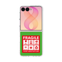 クリアケース［ FRAGILE Sticker - Green ］