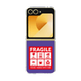 クリアケース［ FRAGILE Sticker - Purple ］