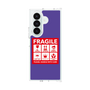 クリアケース［ FRAGILE Sticker - Purple ］