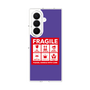 クリアケース［ FRAGILE Sticker - Purple ］
