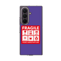 クリアケース［ FRAGILE Sticker - Purple ］