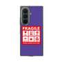 クリアケース［ FRAGILE Sticker - Purple ］