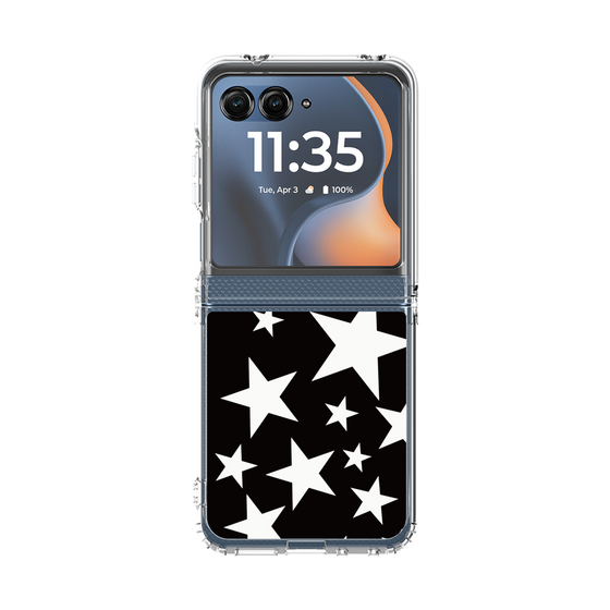 クリアケース［ Stars - Black ］