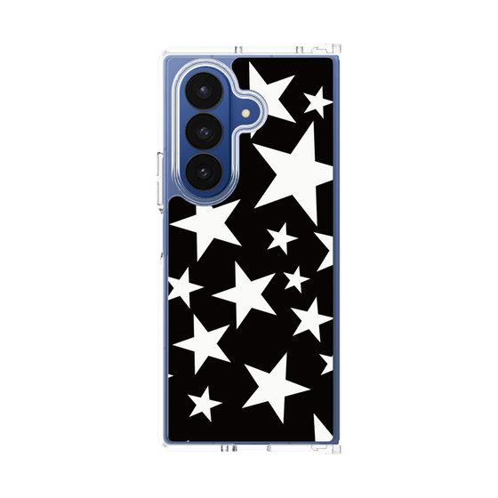 クリアケース［ Stars - Black ］