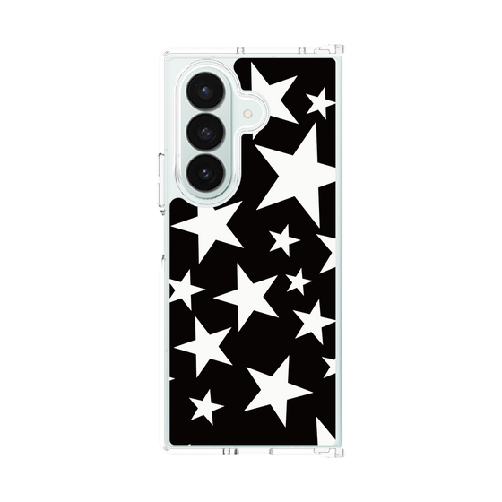 クリアケース［ Stars - Black ］