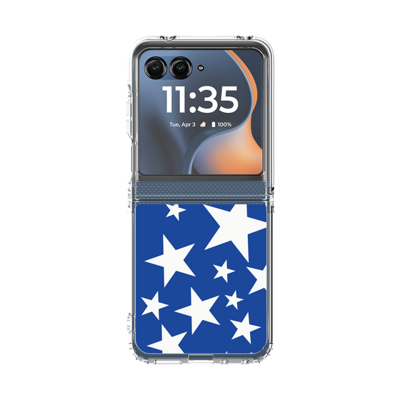 クリアケース［ Stars - Blue ］