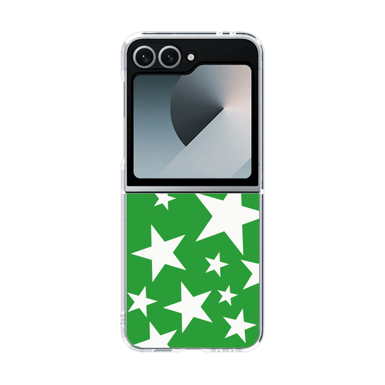 クリアケース［ Stars - Green ］