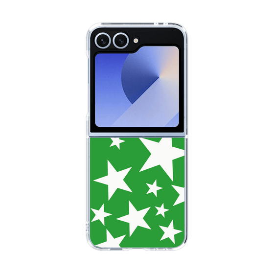 クリアケース［ Stars - Green ］